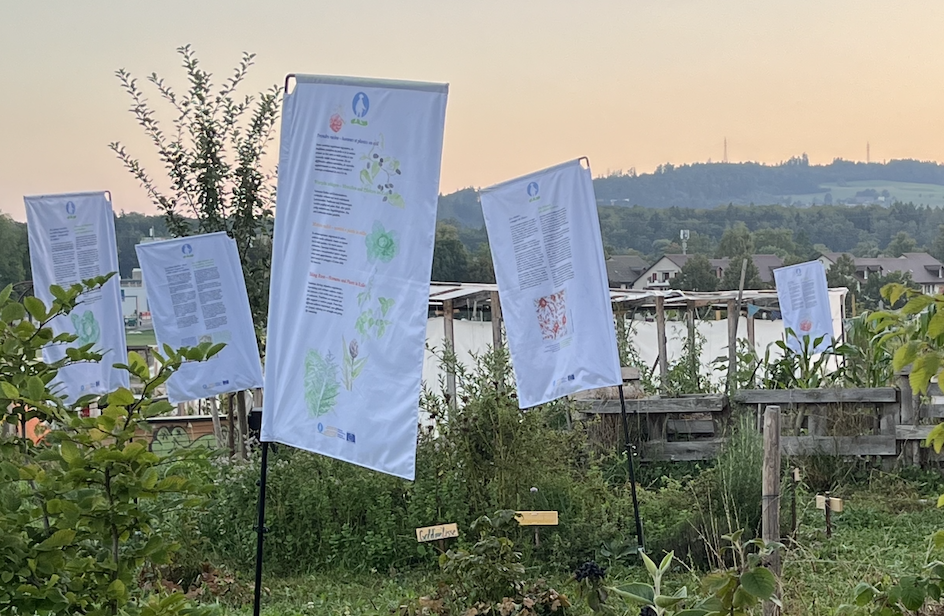 Exposition dans le centre Pro Natura de Champ-Pittet
